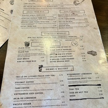 OMELI Kitchen - Menu views - Vietnamese Near Me - Fullerton, California OMELI Kitchen - Menu views - Vietnamese Near Me - Fullerton, California