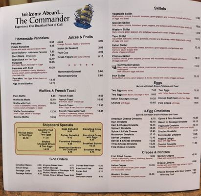 Menu photo 2 Commander Restaurant Munster, IN