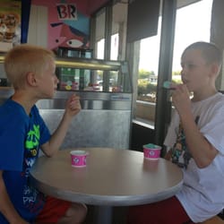 Baskin-Robbins 31 Ice Cream Stores - Very kid friendly.