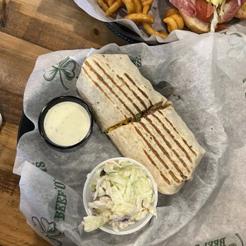 Beef 'O' Brady's - Chicken wrap - Sports Bars Near Me - Mount Dora, Florida