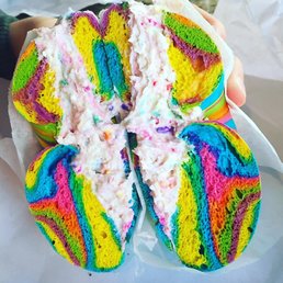 Rainbow Bagel