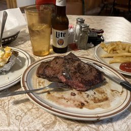 Sirloin for 1 ------1 1/4 pounds