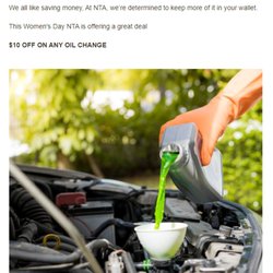 NTA of Van Dorn Exxon - Happy Women's Day- SAVE $10
