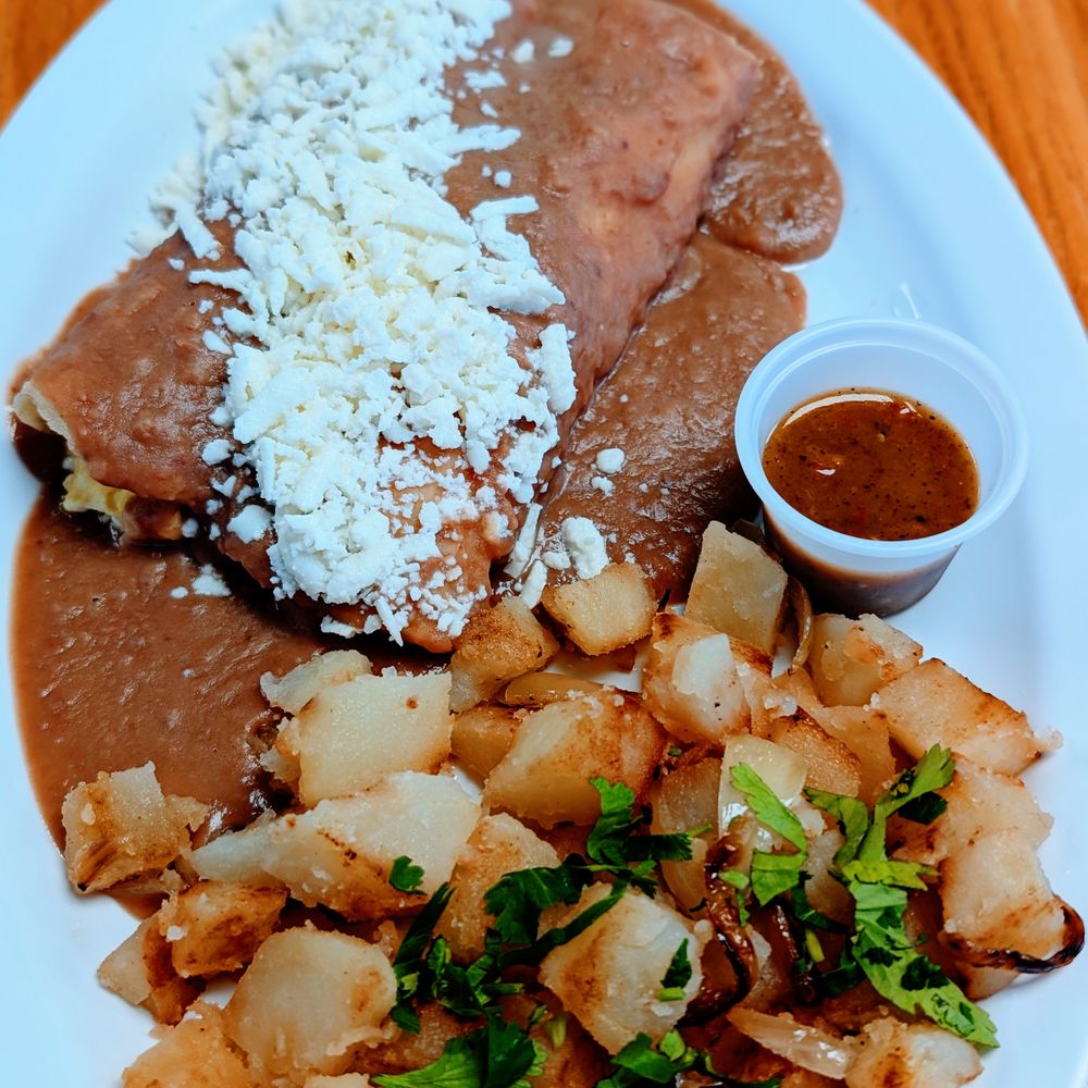 Don Pepe - Enfrijoladas de Heuvo ($13.50) - Mexican Near Me - Houston, Texas