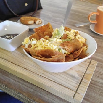 Recaudo - Chilaquiles rojos - Vegetarian Near Me - San Juan Aquihuac, PUE