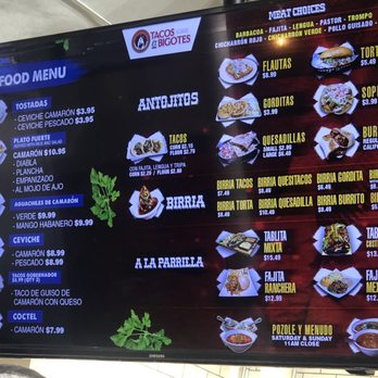 Tacos El Bigotes - Menu 10/2022 - Tacos Near Me - Houston, Texas Tacos El Bigotes - Menu 10/2022 - Tacos Near Me - Houston, Texas