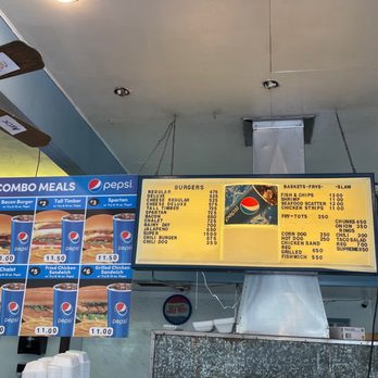 Sully's Drive-In - Some of the menu - Fast Food Near Me - Forks, Washington