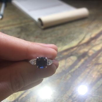 Adeler Jewelers - Three ring engagement ring - Jewelry Near Me - Great Falls, Virginia