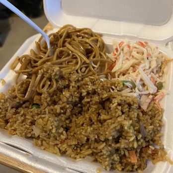 China Express - a takeout container with noodles and meat - Chinese Near Me - Decatur, Georgia