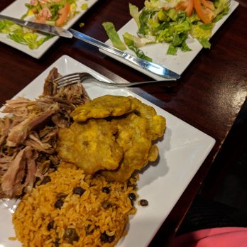 El Rincon Tropical - Pernil, yellow rice, tostados, salad - Puerto Rican Near Me - Virginia Beach, Virginia