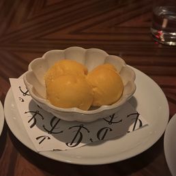 mango passionfruit sorbet