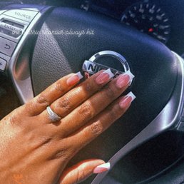 french tip french tip