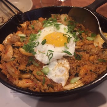 Chan Seattle - Chicken kimchi fried rice - Asian Fusion Near Me - Seattle, Washington