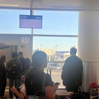 Alaska Airlines - boarding gate in Seattle - Airlines Near Me - Seattle, Washington