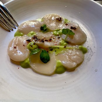 Scarpetta - Scallop crudi.... Unbelievable flavors - Italian Near Me - New York, New York