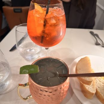 Grappolo Cucina Italiana - Cocktails: Mule & Spritz - Italian Near Me - Winter Park, Florida Grappolo Cucina Italiana - Cocktails: Mule & Spritz - Italian Near Me - Winter Park, Florida