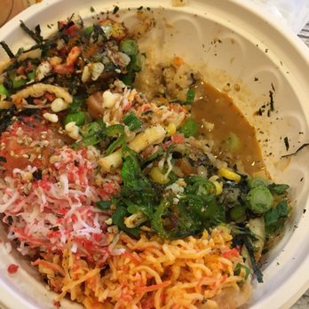 lcey Poki - So much sauce.. - Poke Near Me - San Jose, California