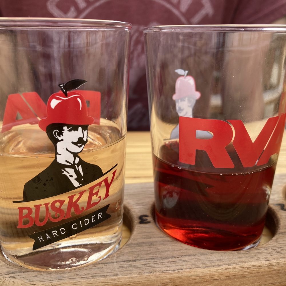 Buskey Cider - two glasses of cid - Wineries Near Me - Richmond, Virginia Buskey Cider - two glasses of cid - Wineries Near Me - Richmond, Virginia