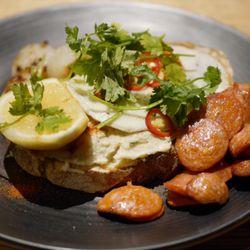 Hash Specialty Coffee & Roasters - Chorizo & Scallops