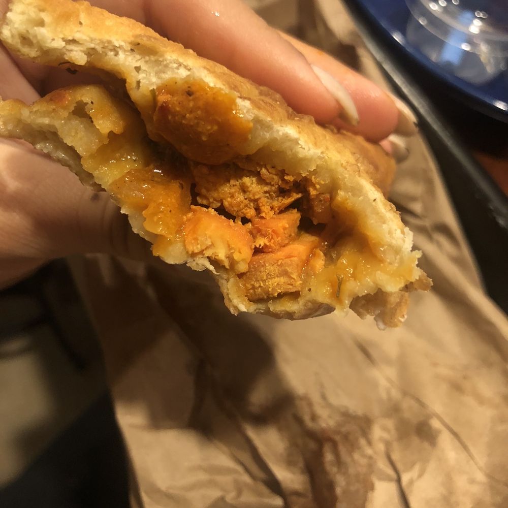 Famous Dhaba - Butter chicken empanada. Really good!! Taste like Handmade dough and all - Indian Near Me - Carteret, New Jersey Famous Dhaba - Butter chicken empanada. Really good!! Taste like Handmade dough and all - Indian Near Me - Carteret, New Jersey