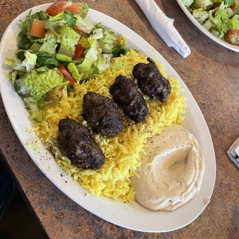 Mardini's Deli - Kufta Kabob Plate - Sandwiches Near Me - Menlo Park, California Mardini's Deli - Kufta Kabob Plate - Sandwiches Near Me - Menlo Park, California