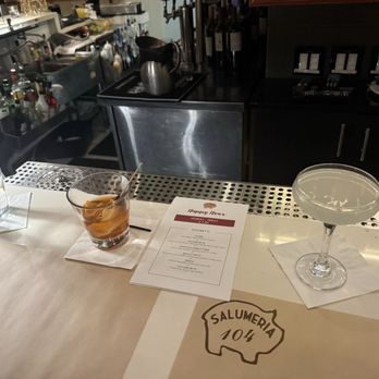 Salumeria 104 - Weston - Old fashioned and Gin Gimlet - Italian Near Me - Weston, Florida Salumeria 104 - Weston - Old fashioned and Gin Gimlet - Italian Near Me - Weston, Florida