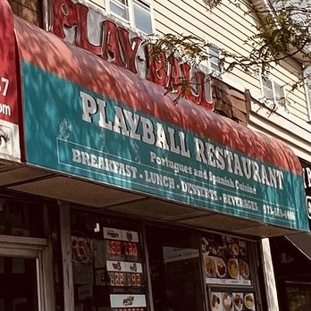 Playball Sports Cafe - Outside sign - Restaurants Near Me - Newark, New Jersey Playball Sports Cafe - Outside sign - Restaurants Near Me - Newark, New Jersey