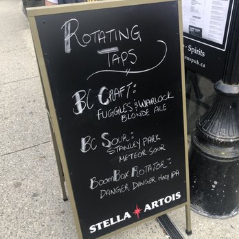 Lions Pub - Sandwich board outside~ (June 2023) - Pubs Near Me - Vancouver, British Columbia Lions Pub - Sandwich board outside~ (June 2023) - Pubs Near Me - Vancouver, British Columbia