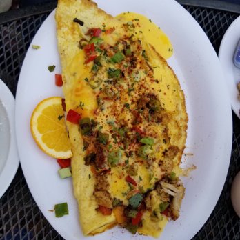 The Pancakery - Crab omelet - Breakfast & Brunch Near Me - Destin, Florida