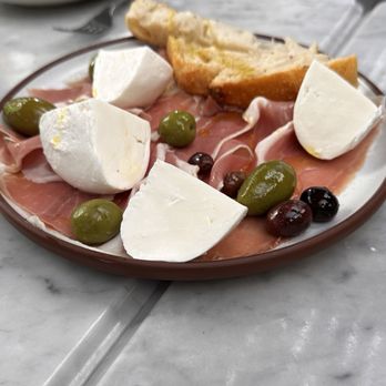 Terra - Prochutto with mozzarella cheese and olives - Italian Near Me - Santa Clara, California Terra - Prochutto with mozzarella cheese and olives - Italian Near Me - Santa Clara, California