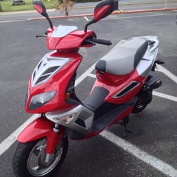 The moped I used The moped I used