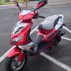 Jus Bikes - The moped I used
