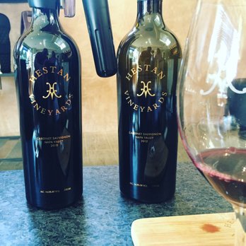 Hestan Vineyards - 2010 and 2012 Cabernet Sauvignon. Fantastic! - Wine Tasting Room Near Me - Yountville, California