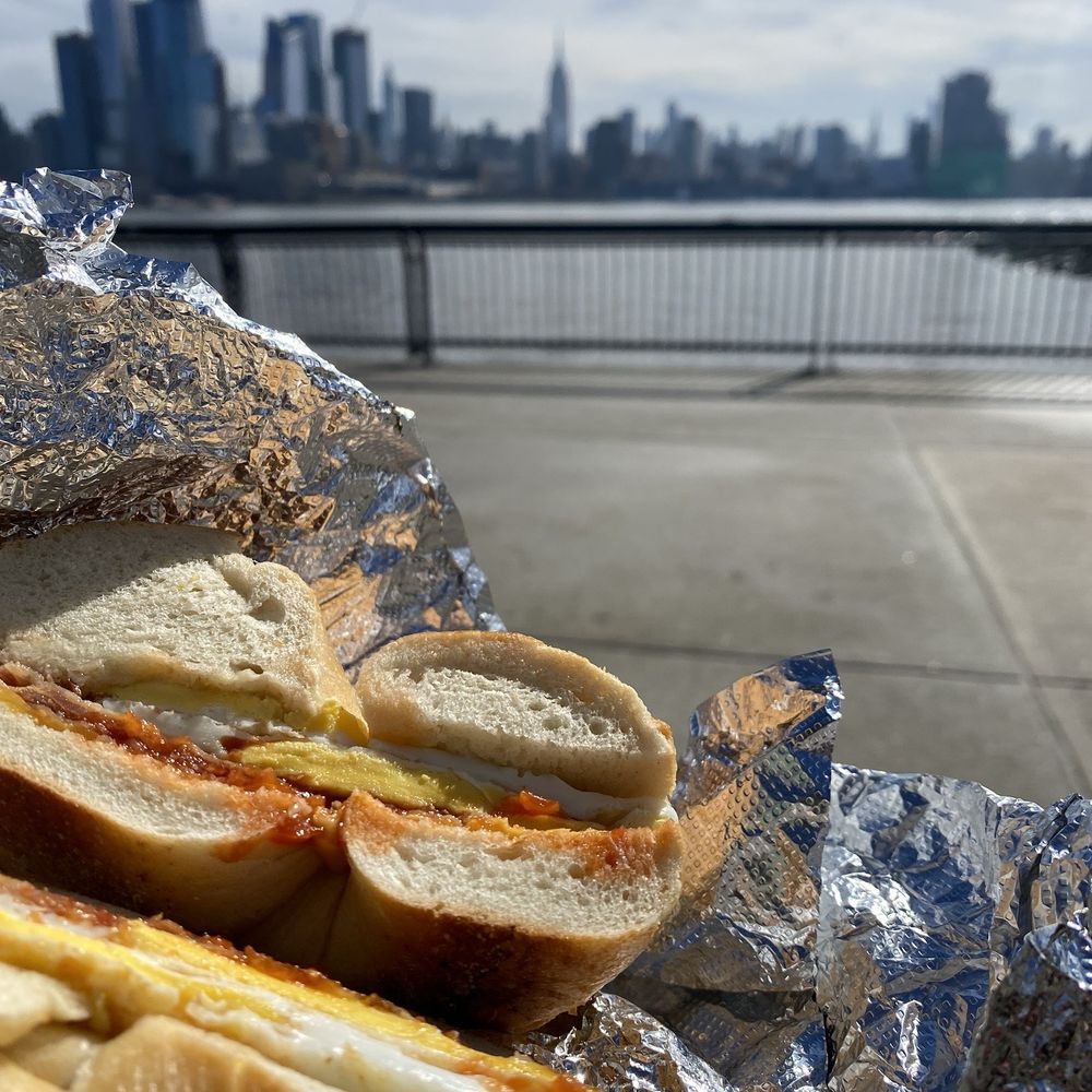 Bacon, Egg, and Cheese on a Bagel Bacon, Egg, and Cheese on a Bagel
