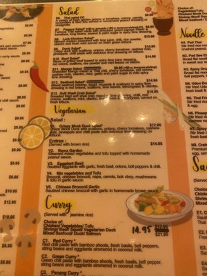 Menu photo 3 Centre Thai Bistro East Rockaway, NY