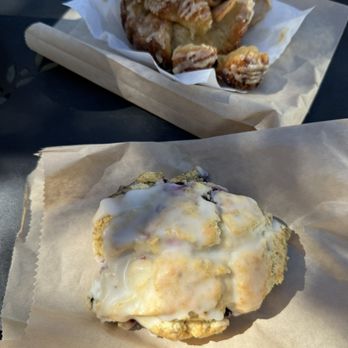 Blackbird Bakery - Lemon blueberry scone - Bakeries Near Me - Bainbridge Island, Washington