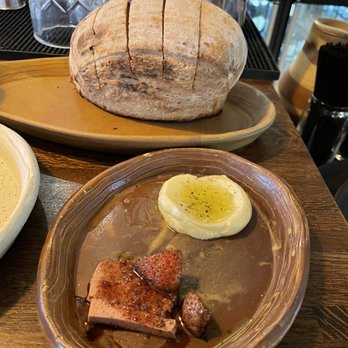 Esther's Kitchen - Sourdough Bread, butter, chicken liver-foie - Italian Near Me - Las Vegas, Nevada
