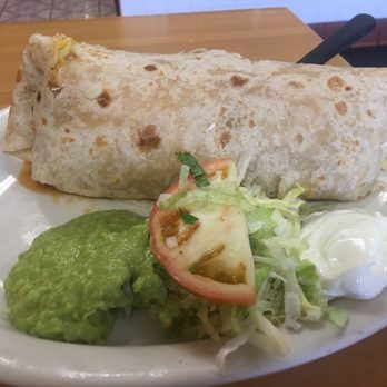Carrillo's Mexican Food - Grande chicken burrito - Mexican Near Me - Clovis, California