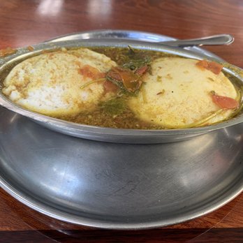Madurai Modern Cafe - Rasam Idli (2No) Dipped in Rasam - Indian Near Me - Sunnyvale, California
