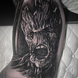 Gold Leaf Tattoo