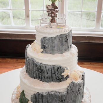 Bakies At I’on - Our wedding cake. - Bakeries Near Me - Mount Pleasant, South Carolina
