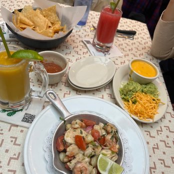 Cactus Cantina - Ceviche, Two Scoops of Guacamole, mango frozen margarita, strawberry frozen margarita - Tex-Mex Near Me - Washington, DC, District of Columbia Cactus Cantina - Ceviche, Two Scoops of Guacamole, mango frozen margarita, strawberry frozen margarita - Tex-Mex Near Me - Washington, DC, District of Columbia