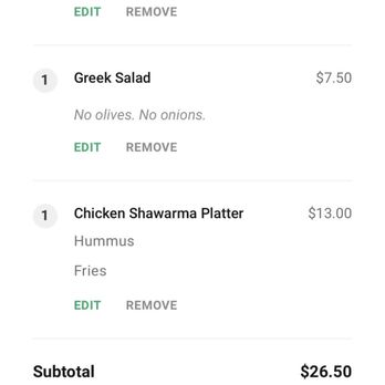 Phoenician Resto Cafe - What I got with prices. Right on guad perfect for students! - Lebanese Near Me - Austin, Texas Phoenician Resto Cafe - What I got with prices. Right on guad perfect for students! - Lebanese Near Me - Austin, Texas
