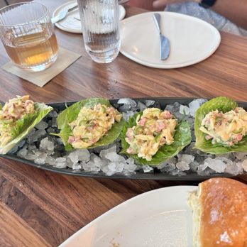 Marbled & Fin - King crab lettuce wrap - Seafood Near Me - Charleston, South Carolina Marbled & Fin - King crab lettuce wrap - Seafood Near Me - Charleston, South Carolina