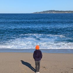 Monastery Beach - Cold during the winter