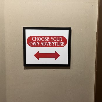 Spirits Tavern - Sign outside of restrooms - Cocktail Bars Near Me - Dahlonega, Georgia Spirits Tavern - Sign outside of restrooms - Cocktail Bars Near Me - Dahlonega, Georgia