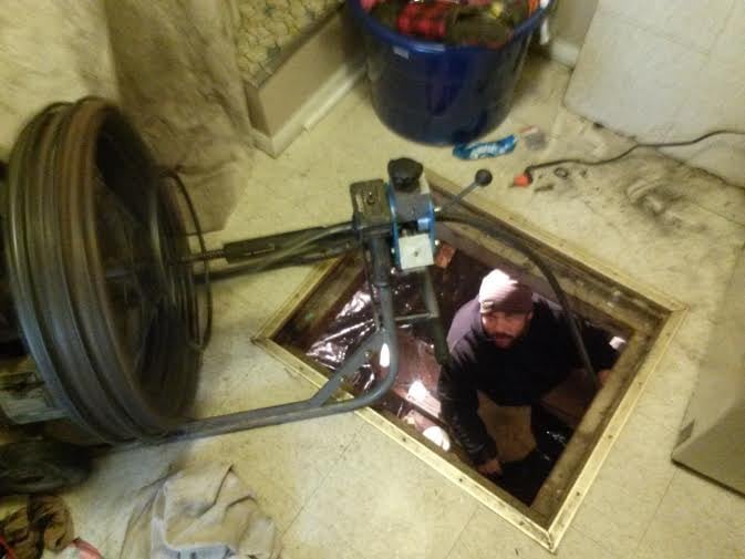 Slide of The Sewer Man