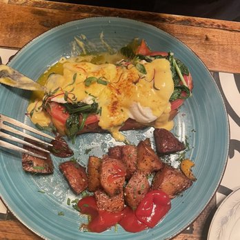 Under the Moon Cafe - Eggs Florentine Benedict - Breakfast & Brunch Near Me - Bordentown, New Jersey Under the Moon Cafe - Eggs Florentine Benedict - Breakfast & Brunch Near Me - Bordentown, New Jersey