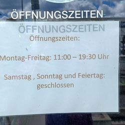 Ono - Fresh Asian Food - Despite listed business hours, it was NOT open on Monday at 11:34 am