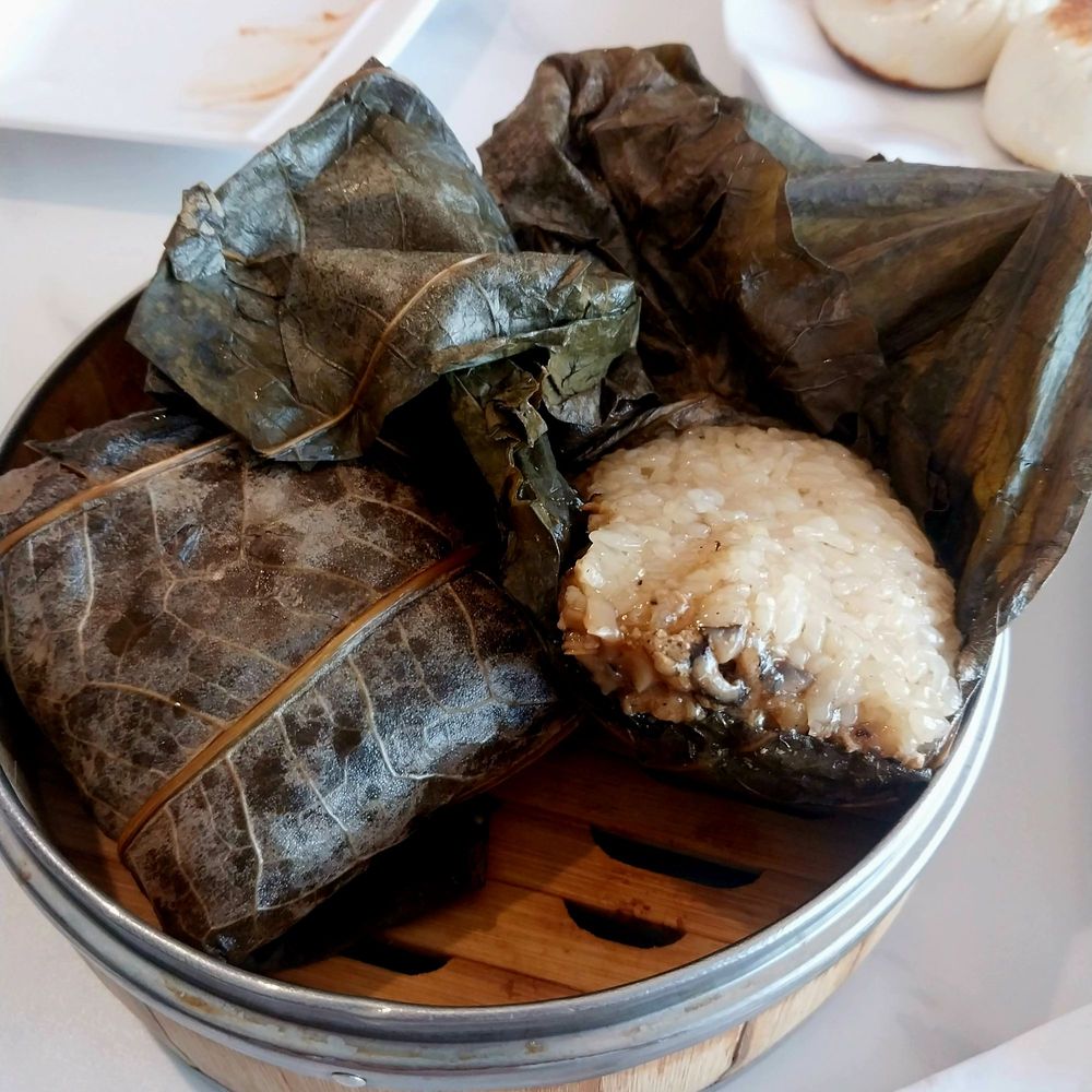 Tasty Modern Asian Kitchen - Lotus Leaf Sticky Rice with Chicken - Dim Sum Near Me - San Antonio, Texas Tasty Modern Asian Kitchen - Lotus Leaf Sticky Rice with Chicken - Dim Sum Near Me - San Antonio, Texas
